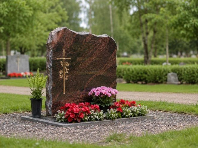 louhittureunainen hautakivi Mikkeli